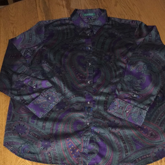 Lauren Ralph Lauren Tops - Lauren Paisley Shirt